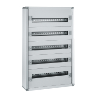 ROZDZIELNIA METALOWA 5X24 MODUŁY NATYNKOWA IP30 - LEGRAND - 020005