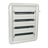 ROZDZIELNIA METALOWA 4X24 MODUŁY PODTYNKOWA IP30 - LEGRAND - 020064