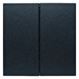 PRZYCISK PODWÓJNY QUICKLINK ANTRACYT MAT S.1/B.3/B.7 KNX RF  - HAGER - 85146185