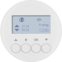 ŻALUZJOWY ŁĄCZNIK CZASOWY QUICKLINK BIAŁY POŁYSK R.1/R.3 KNX RF  - HAGER - 85745139