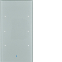 SENSOR SZKLANY DOTYKOWY POTRÓJNY KOMFORT SZKŁO ALU TS  - HAGER - 75143034