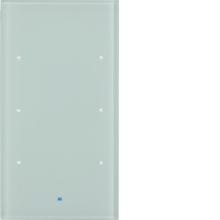 SENSOR SZKLANY DOTYKOWY POTRÓJNY KOMFORT SZKŁO BIAŁE TS  - HAGER - 75143830