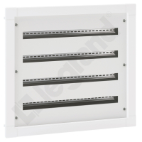ROZDZIELNIA METALOWA 4X36 MODUŁY P/T IP30 LISTWA PRZYŁ N+PE XL3 - LEGRAND - 337234