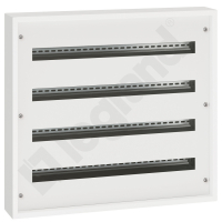 ROZDZIELNIA METALOWA 4X36 MODUŁY N/T IP30 LISTWA PRZYŁ N+PE XL3 - LEGRAND - 337214