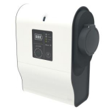 STACJA ŁADOWANIA POJAZDÓW ELEKTRYCZNYCH, 1F, 7,4KW, MODE 3, IP44, IK08, Z ZABEZPIECZENIEM 6MA DC, Z MODUŁEM KOMUNIKACJI I RFID - LEGRAND - 059006